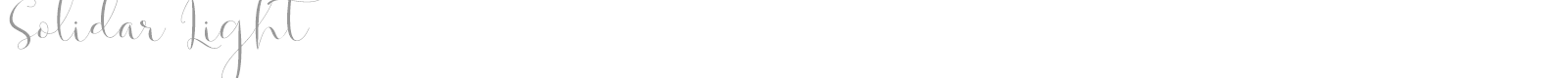 Solidar font preview